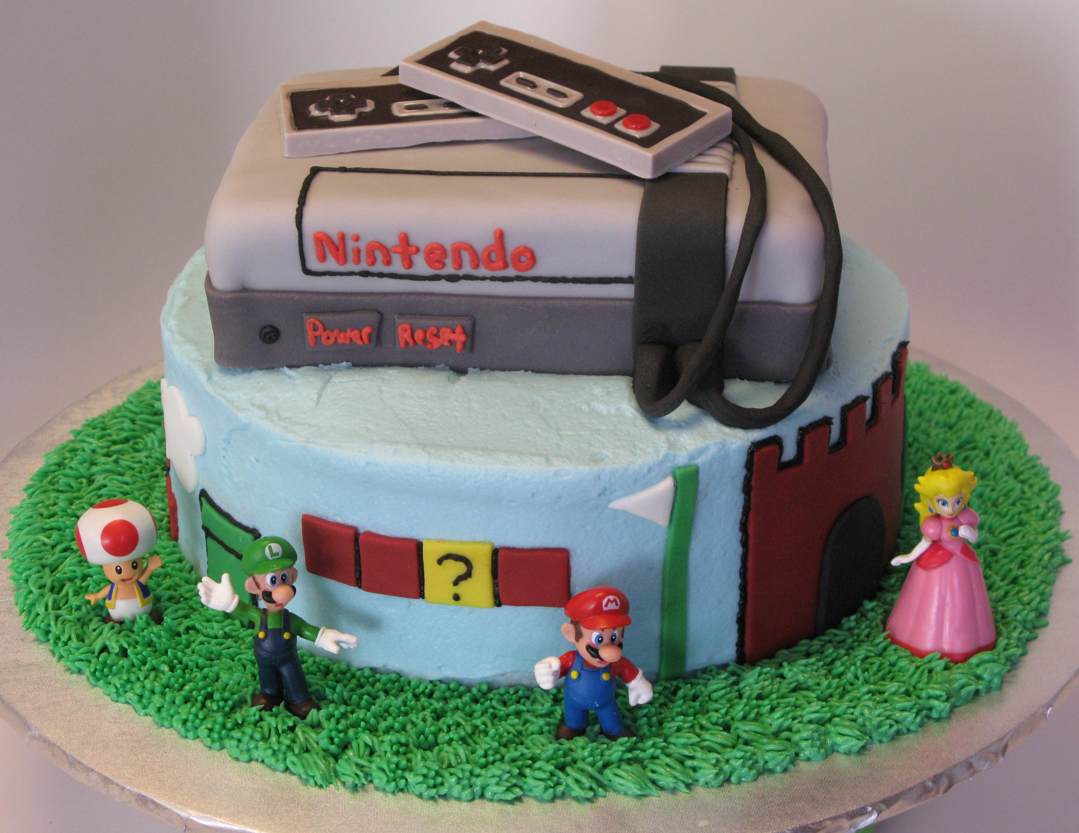 Apropiado Recomendado tornillo Nintendo Super Mario Brothers Cake | Super Sweet Tooth